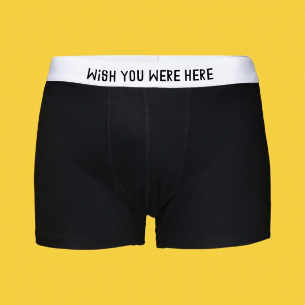 Wish You Were Here – bokserki bambusowe męskie