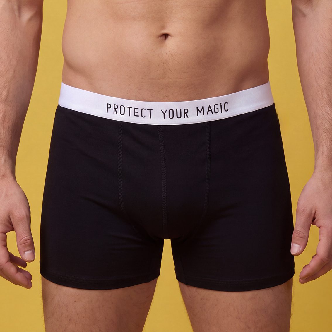 Protect Your Magic - Bokserki bambusowe męskie