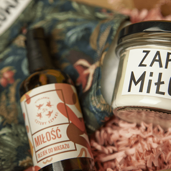 ZAPACH MIŁOŚCI – ręcznie robiona świeczka sojowa