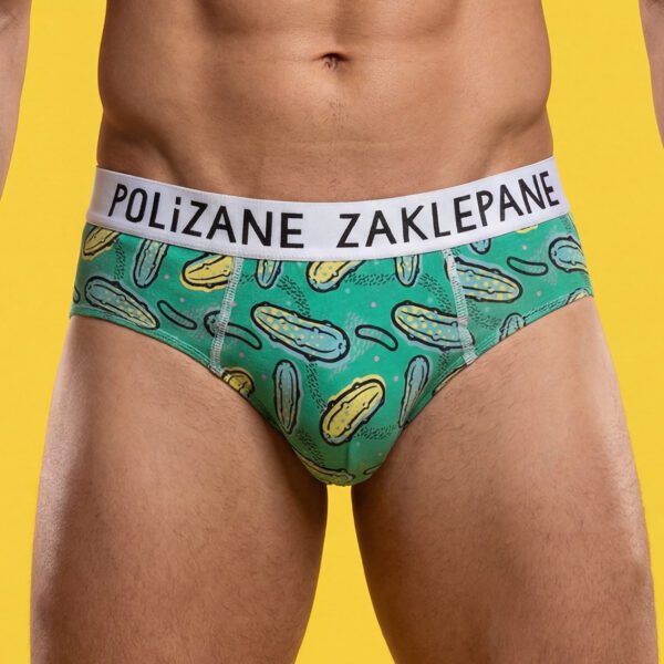 Stringi Męskie – Polizane zaklepane – bawełniane