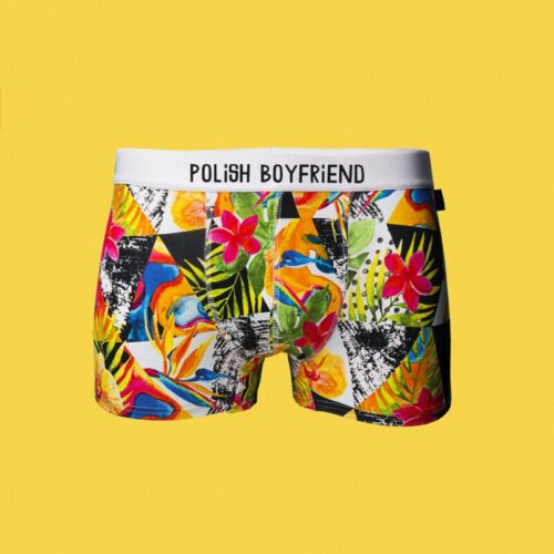 Polish Boyfriend – bokserki bawełniane – kolorowe