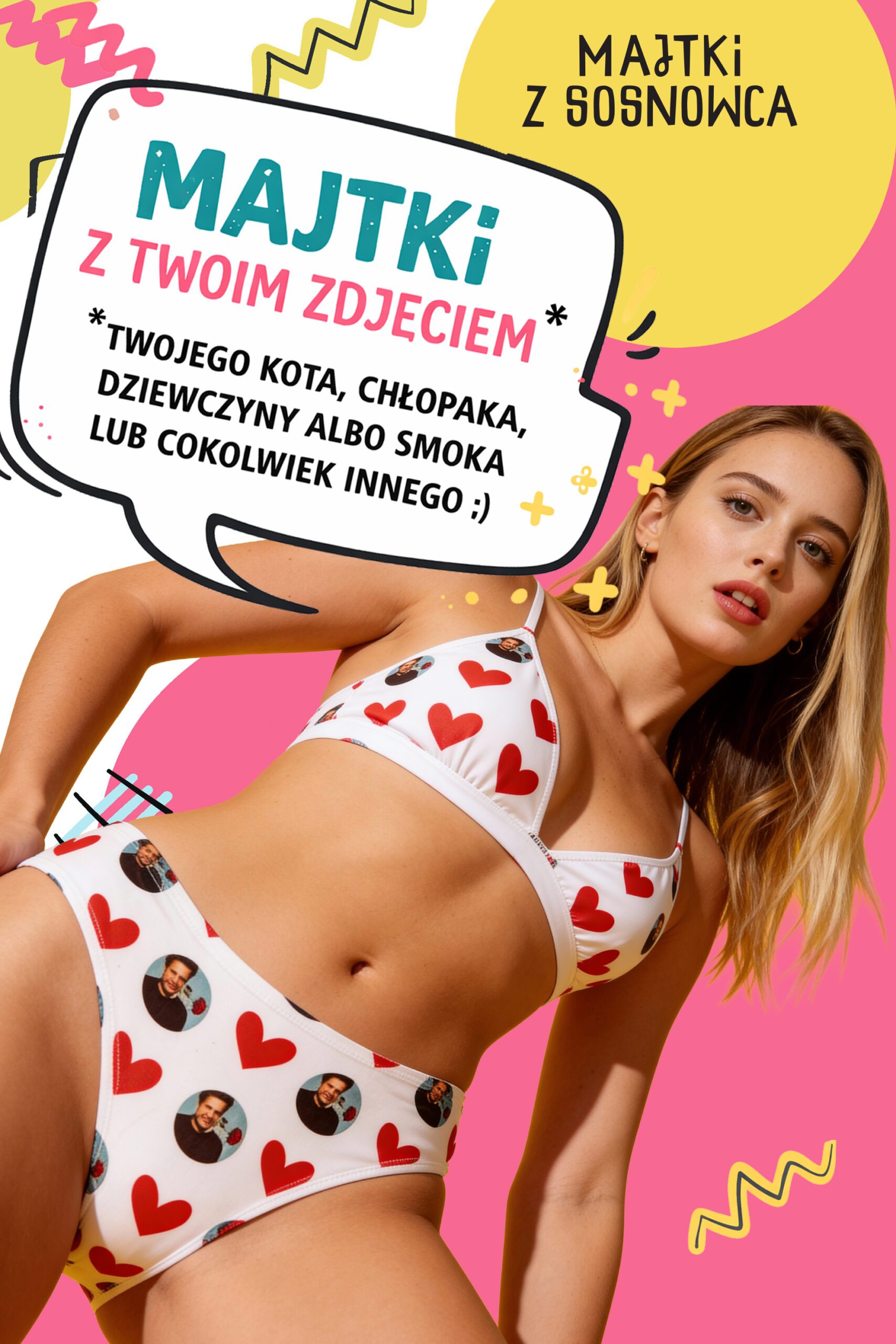 Majtki z Twoim zdjęciem – personalizacja