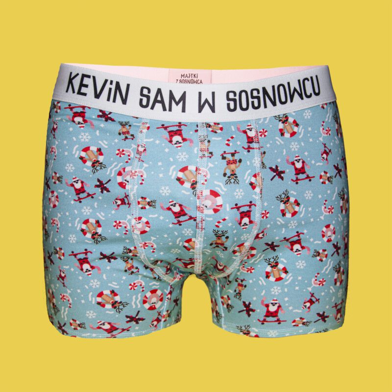 Kevin Sam w Sosnowcu – bokserki bawełniane – Mikołaje