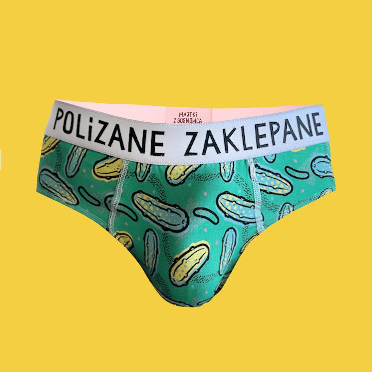 Slipy z Sosnowca - Polizane Zaklepane - bawełniane - obrazek 3