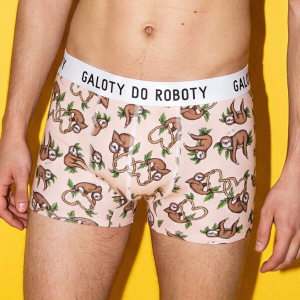 Galoty do roboty – Bokserki z bawełny – Leniwce