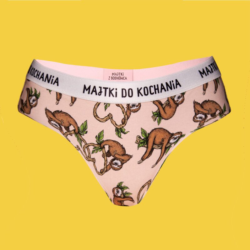 Majtki do kochania - figi bawełniane damskie - leniwce - obrazek 4