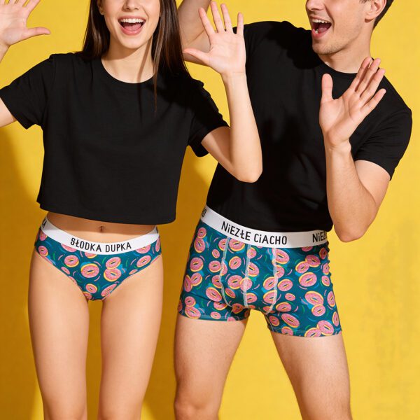 Zestaw dla PAR – pączki – figi & bokserki