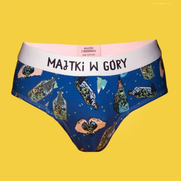 Slipy bawełniane – Majtki w góry – przygoda