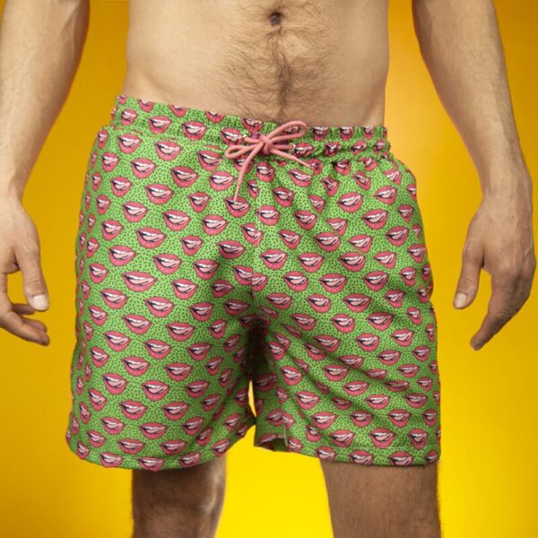 Majtki do kąpania – Usta – spodenki do pływania