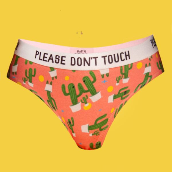 Please don’t touch – figi z bawełny – kaktusy