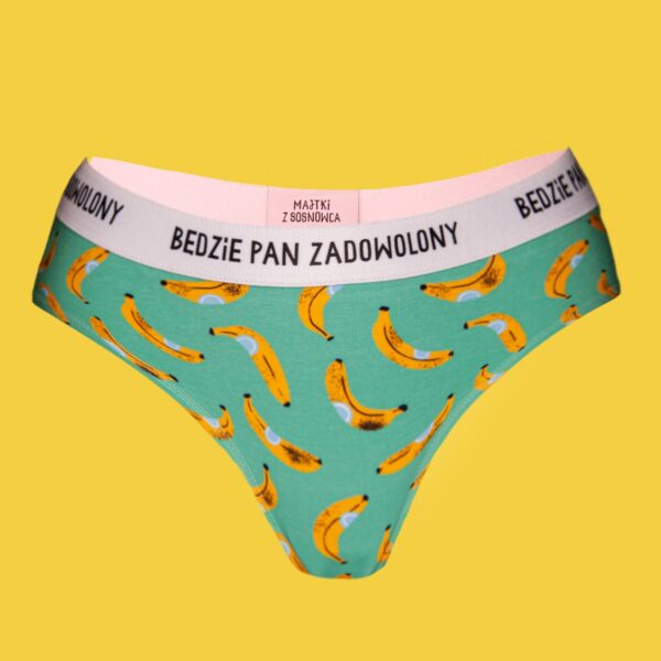 Będzie Pan zadowolony – figi bawełniane damskie – bananki