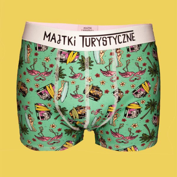 Majtki Turystyczne – bokserki z bawełny – vanlife