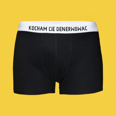 Kocham Cię denerwować – bokserki bambusowe męskie