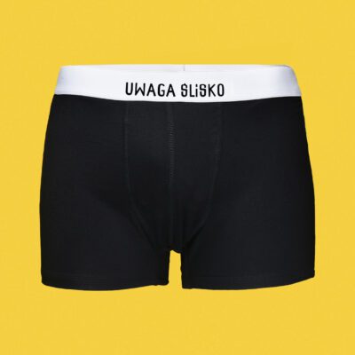 Uwaga Ślisko – bokserki bambusowe męskie