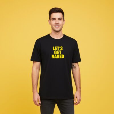 Koszulka męska – LET’S GET NAKED