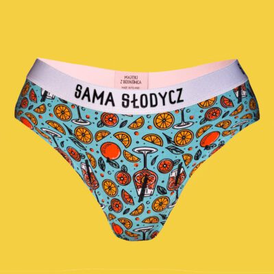 Sama słodycz – figi bawełniane damskie – Aperol
