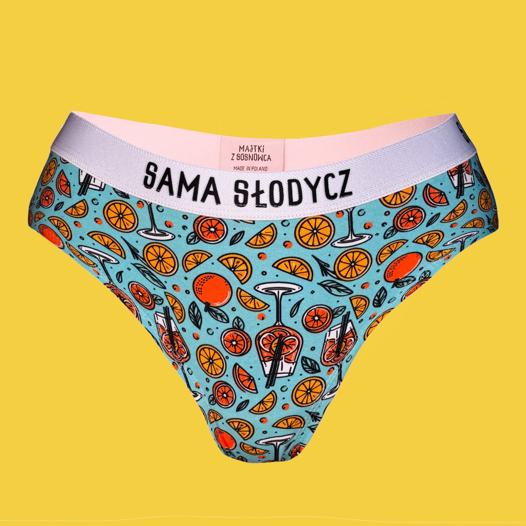 Sama słodycz - figi bawełniane damskie - Aperol