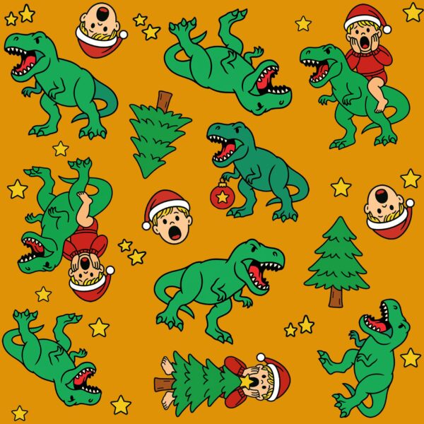 Kevin Sam w Sosnowcu – Bokserki z bawełny – dino