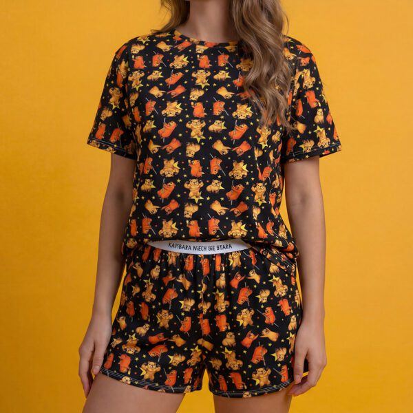 Piżama damska – Kapibara niech się stara