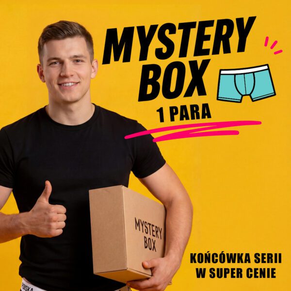 MYSTERY BOX – zestaw niespodzianka – 1 para MĘSKIE