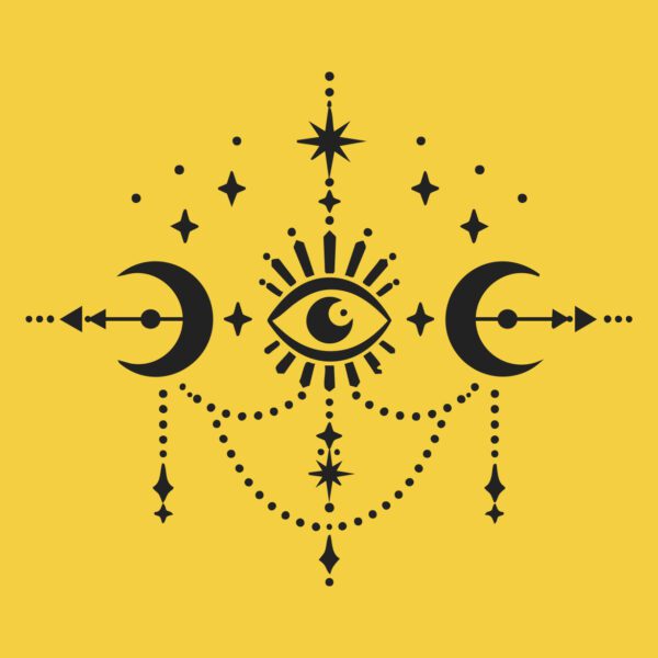 boho majtki – majtki bambusowe – falbanki – czarne