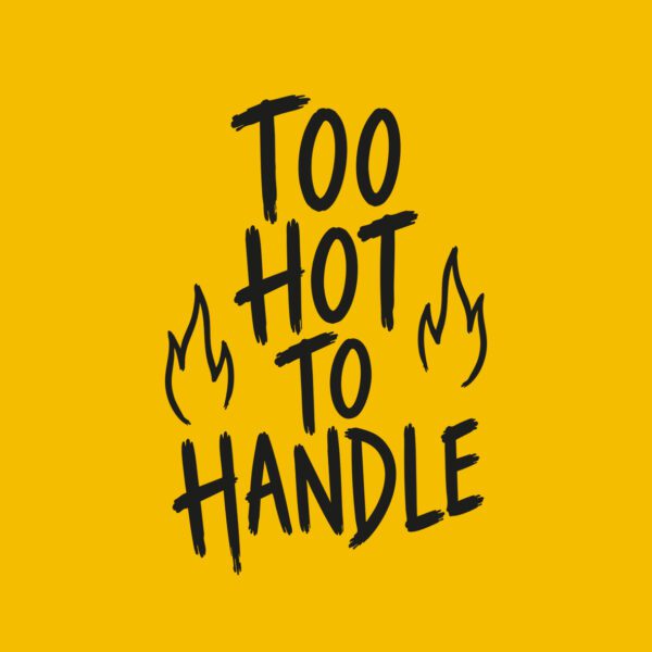 Too hot to handle – majtki bambusowe – falbanki czarne