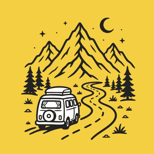 Koszulka męska – VANlife