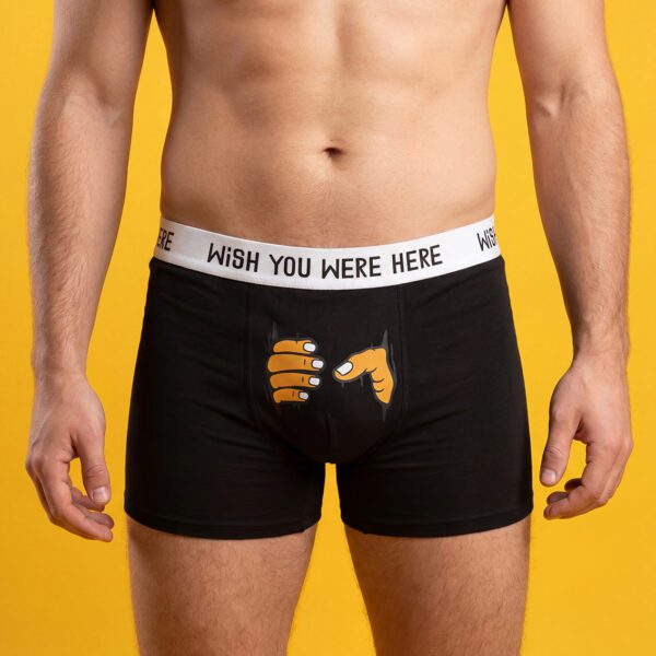 Wish You Were Here – bokserki bawełniane – ręce