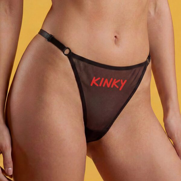 STRINGI z siateczki – z regulacją po bokach – KINKY