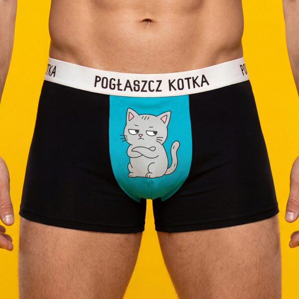 Pogłaszcz kotka – bokserki bawełniane