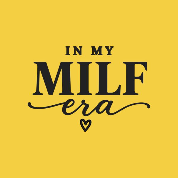 In my MILF era – majtki bambusowe – falbanki – czarne