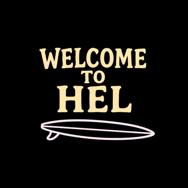 Koszulka męska – Welcome to Hel