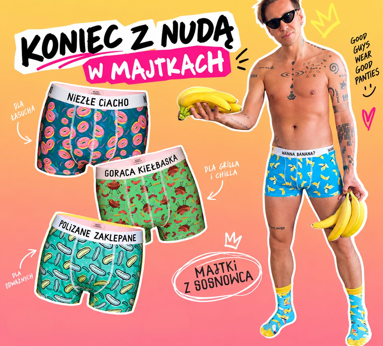 Majtki Męskie